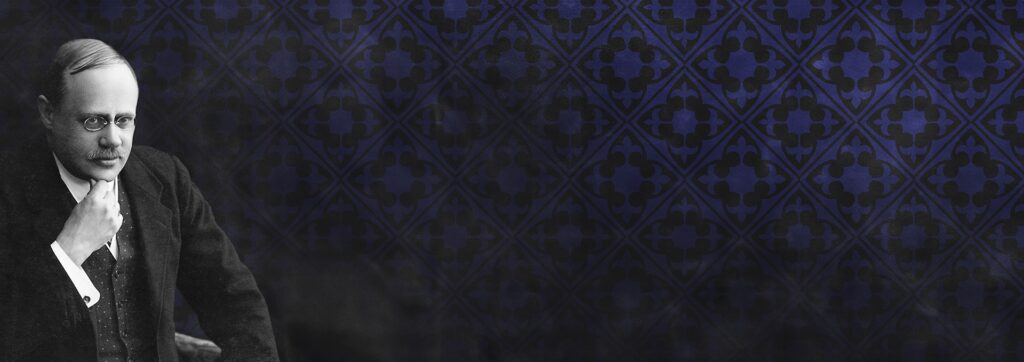 Porträtt av en man som ser betänksam ut