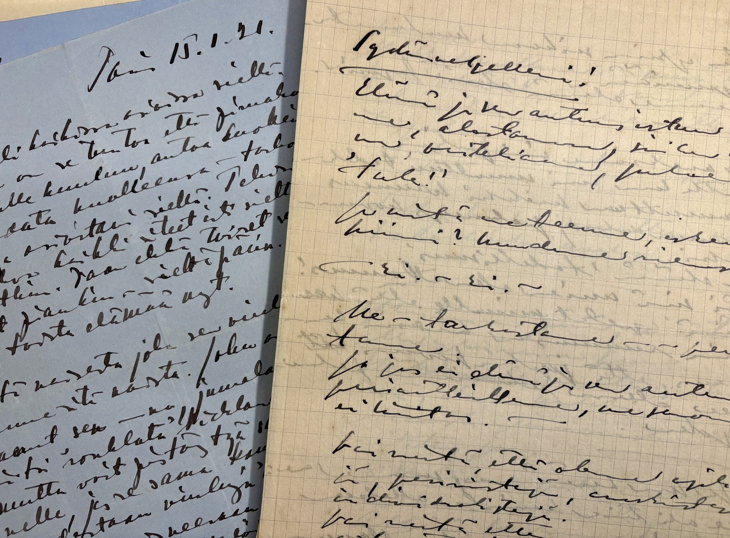 Elmer kirjoittaa Laurille